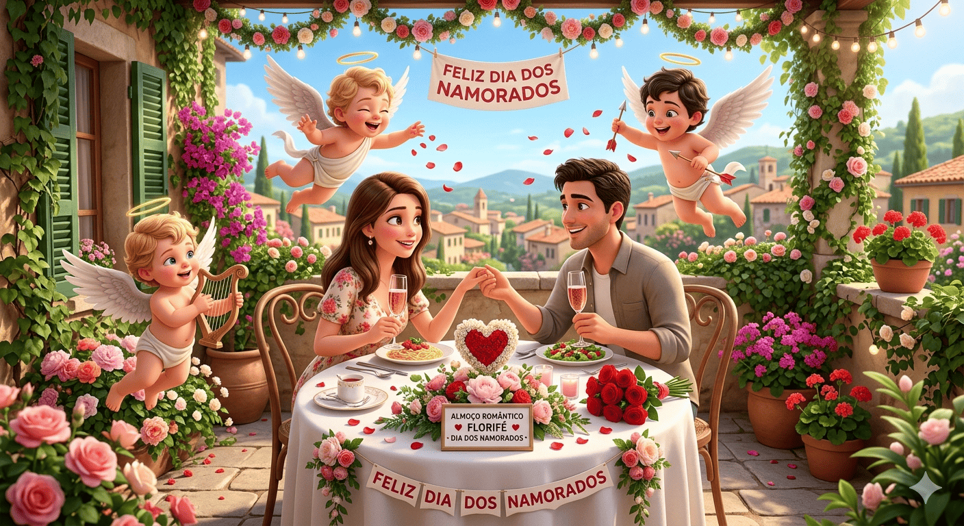 Almoço de Celebração do Dia dos Namorados